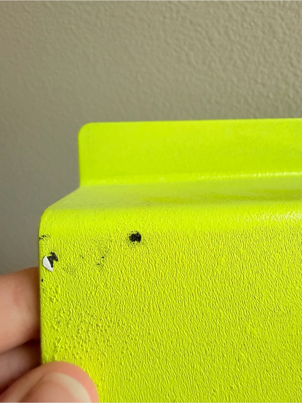 Neon Green Drip Wall Shelves - Set of 2 - Picture 4 of 10